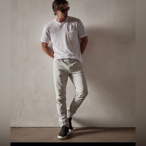 NWT $265 James Perse BRUSHED TWILL 5 POCKET PANT Sz 28
